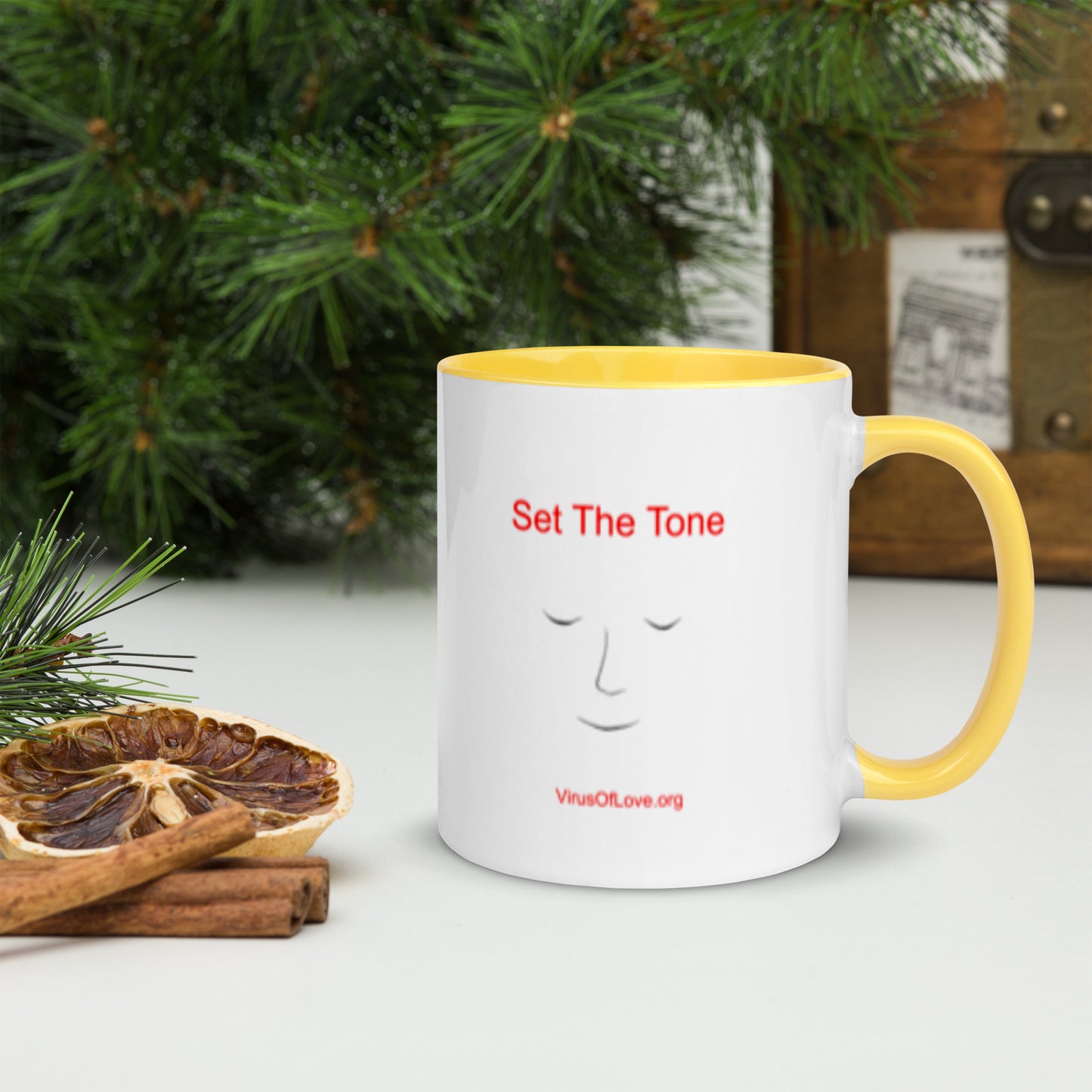 Set The Tone - Mug with Color Inside