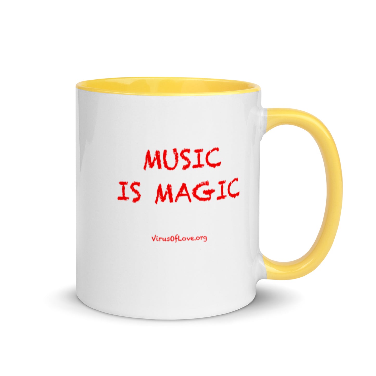 Music Is Magic - Mug with Color Inside