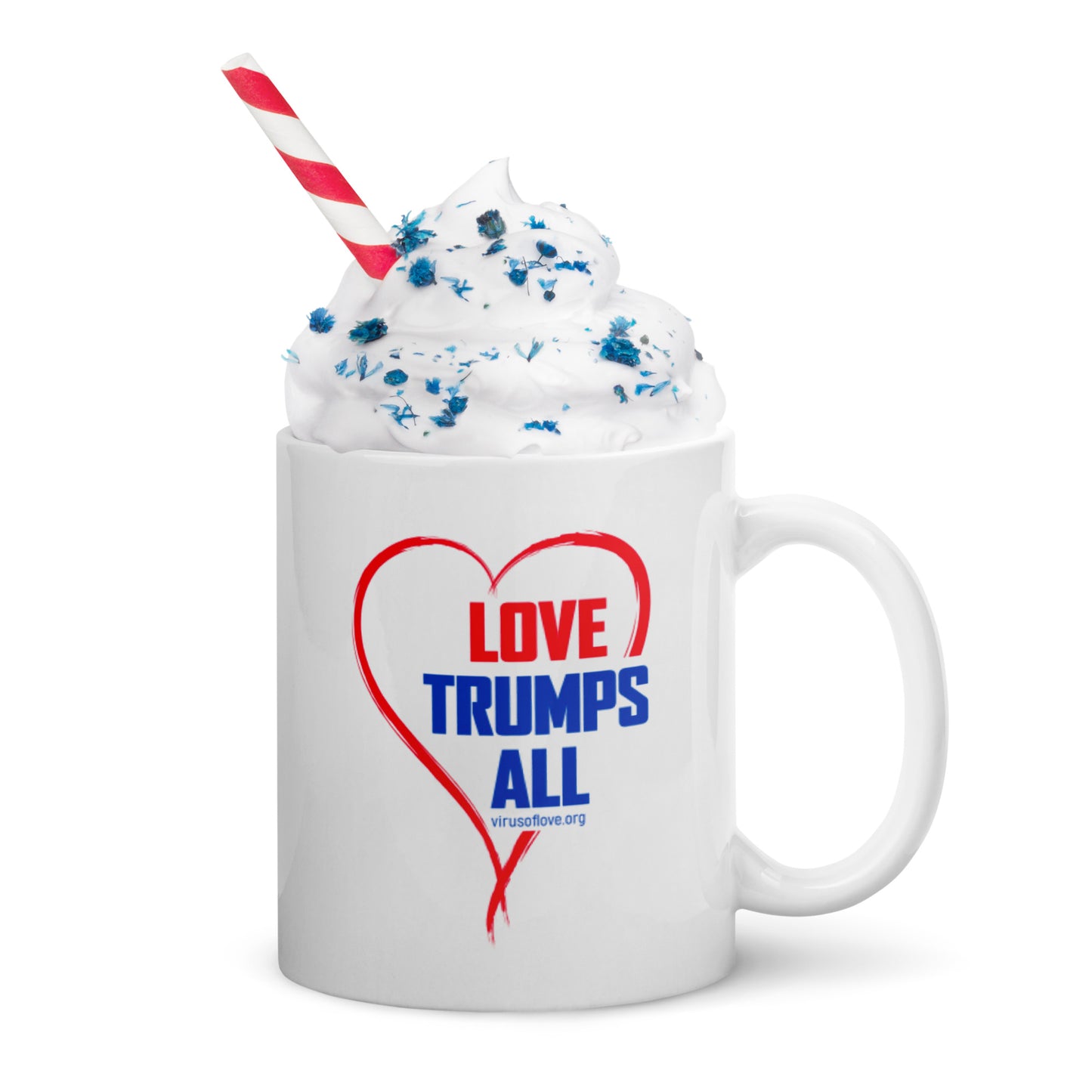 Love Trumps All mug - White