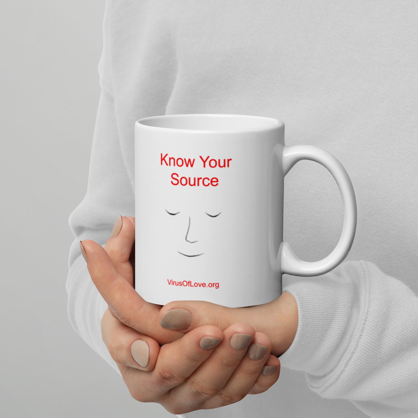 Know Your Source - White Glossy Mug