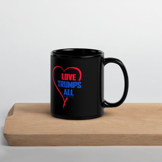 Love Trumps All Mug - Black