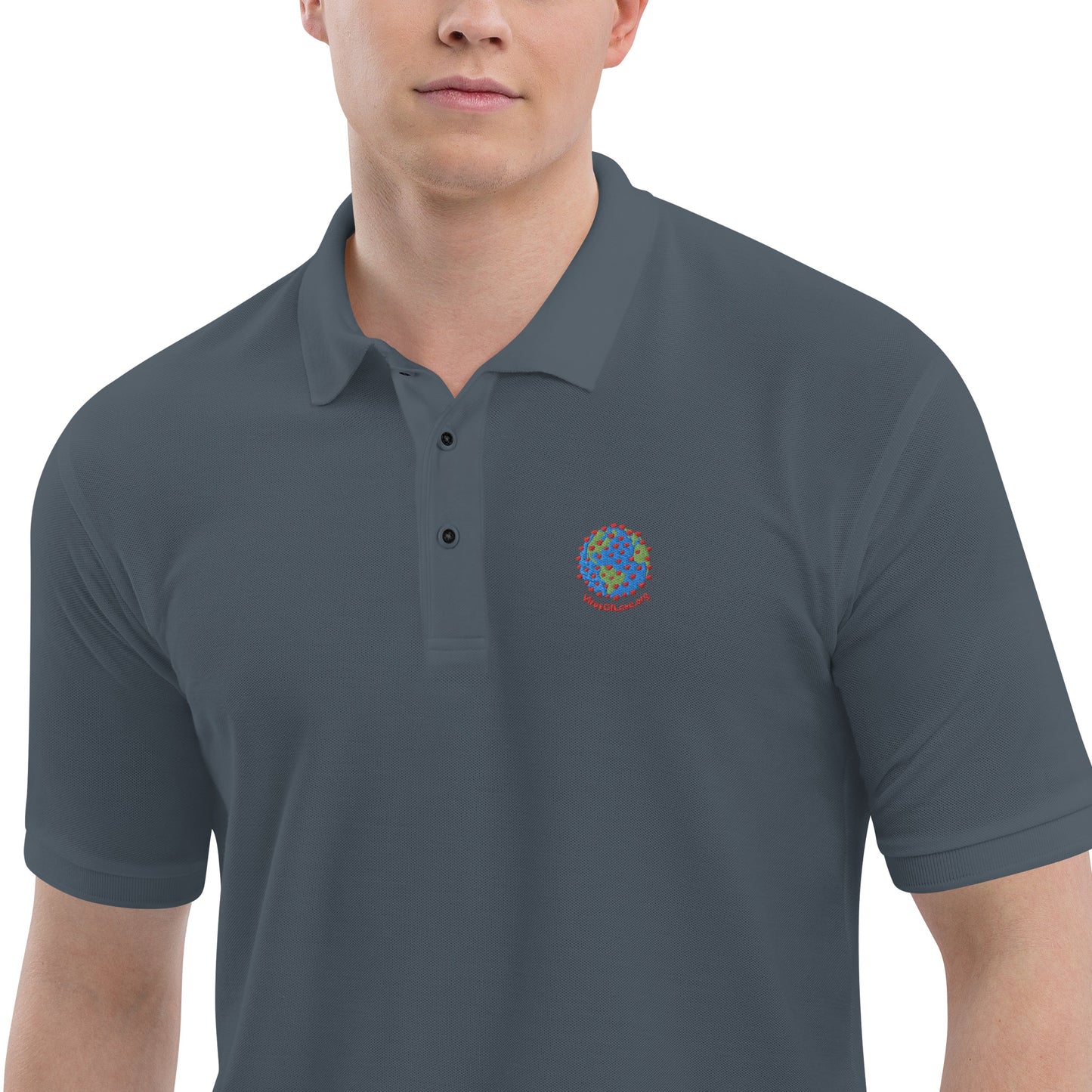 Virus of Love on Men's Premium Polo