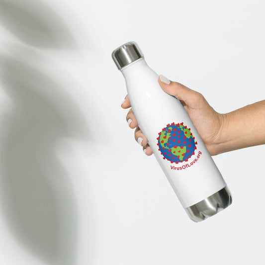 Virus of Love Stainless Steel Water Bottle