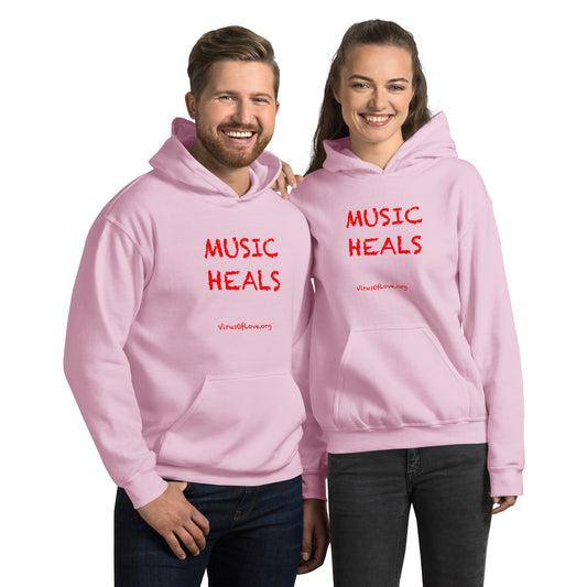 Music Heals Unisex Hoodie