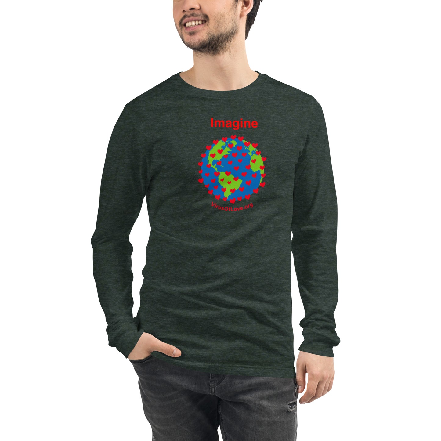 Imagine - Unisex Long Sleeve Tee