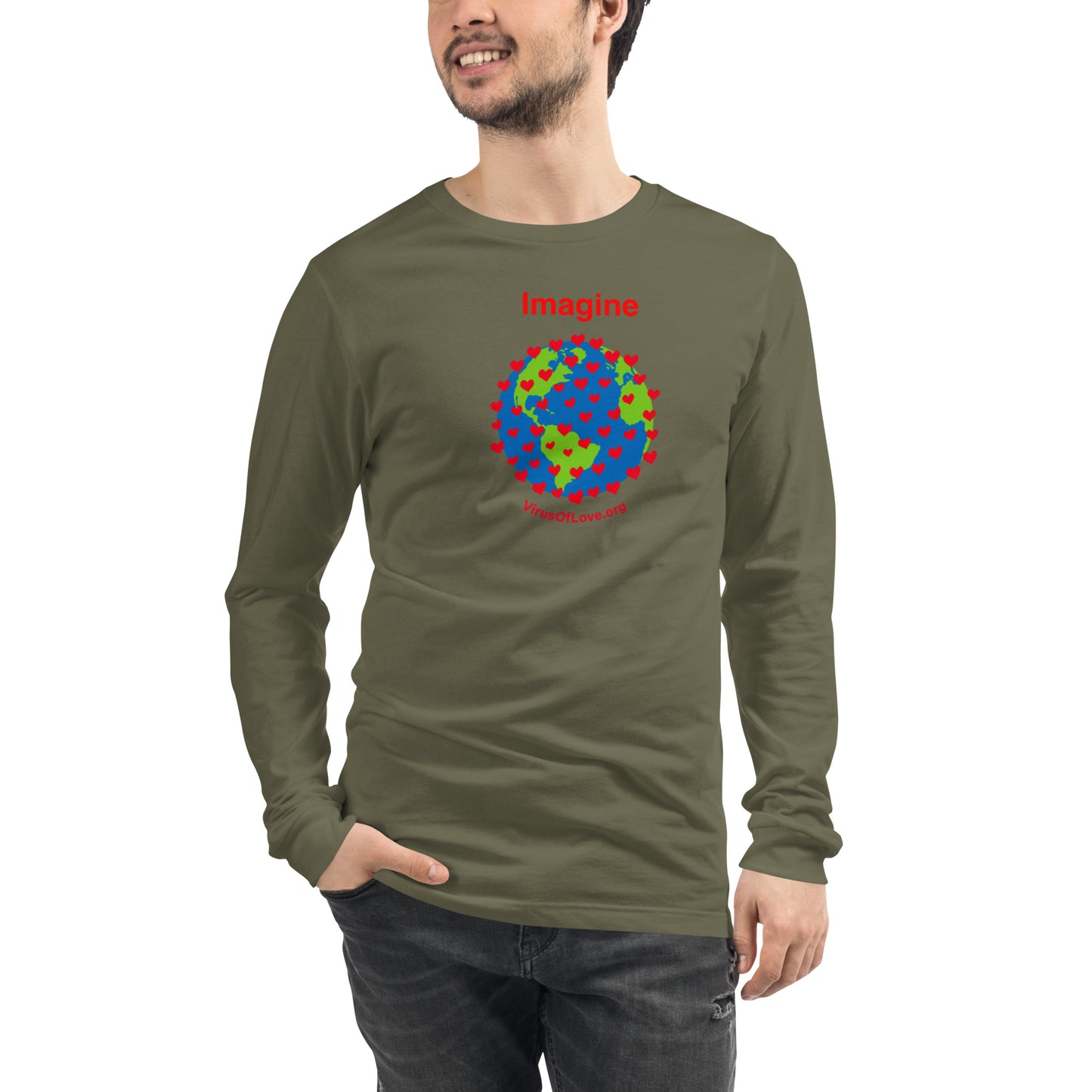 Imagine - Unisex Long Sleeve Tee