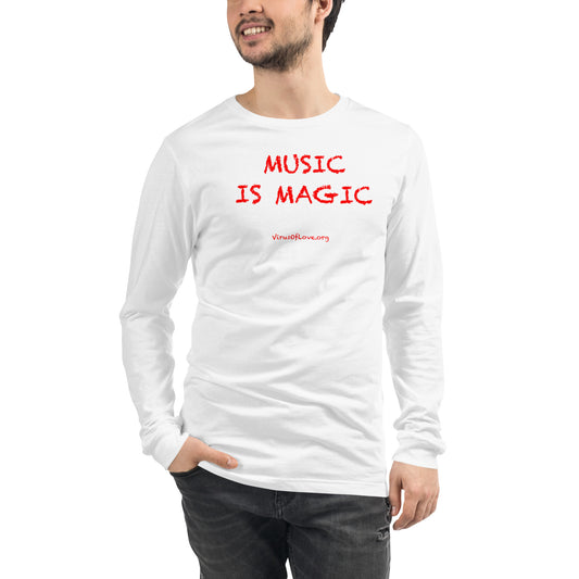 Music Is Magic - Unisex Long Sleeve Tee