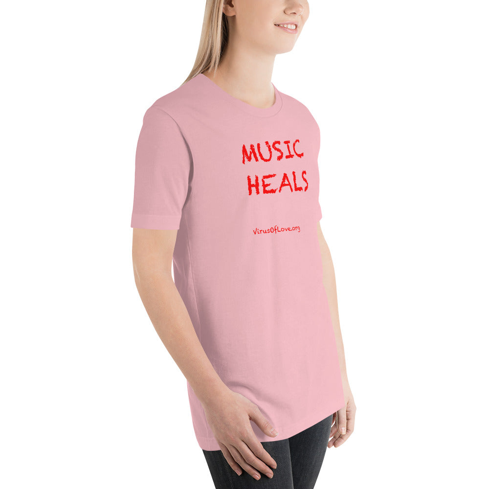 Music Heals Unisex SS t-shirt