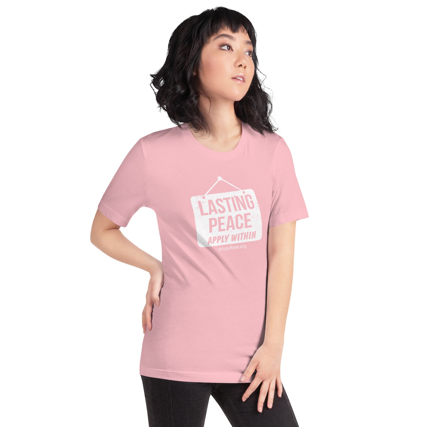 Lasting Peace Apply Within Unisex  SS t-shirt