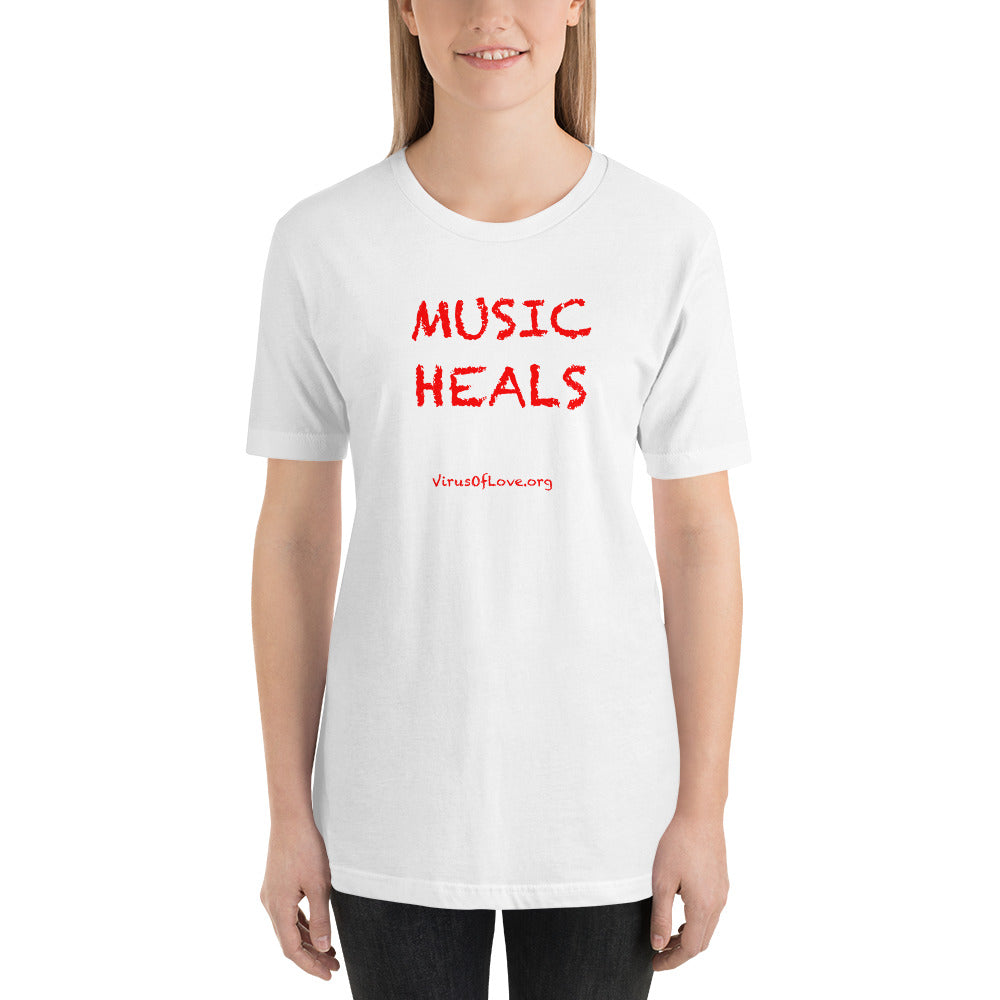 Music Heals Unisex SS t-shirt