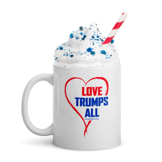 Love Trumps All mug - White