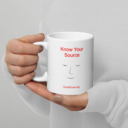 Know Your Source - White Glossy Mug